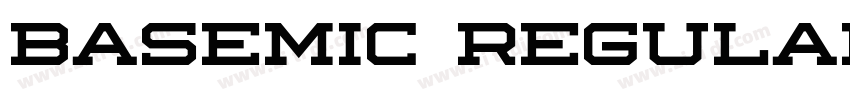 Basemic Regular字体转换 Basemic Regular字体转换